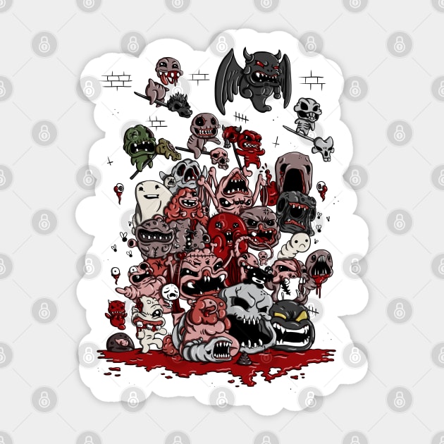 Old Boss Rush Sticker by JailbreakArts